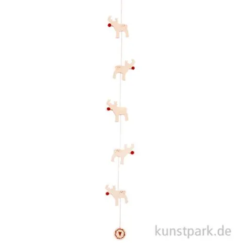 Kostenfreie Lieferung Good old friends - Rentierkette, Graupappe