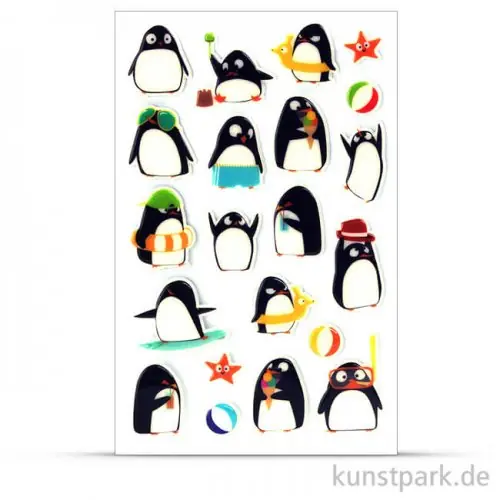 Finale Aktion Maildor Cooky Sticker - Pinguine