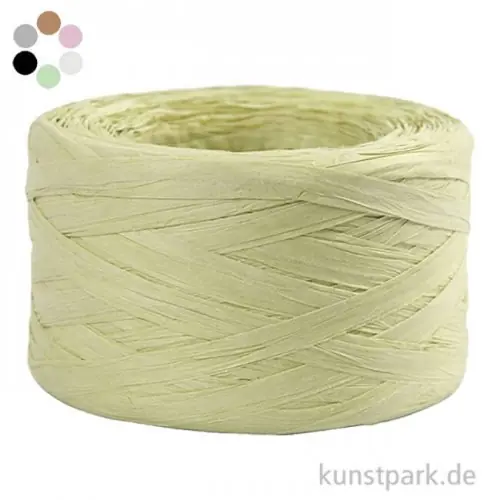 Raffiabast aus Papier, 7 mm x 100 m Im Trend