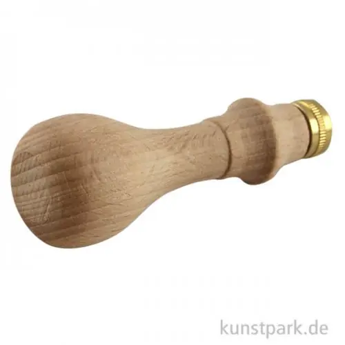 Holzgriff für Siegel - Natur Neue Ware