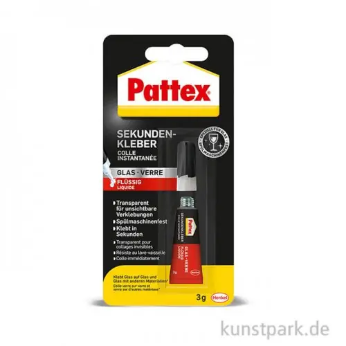 Großhandel PATTEX Sekundenkleber Glas, 3g