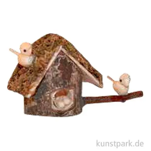 Miniatur Vogelhaus, 3,5 cm Saisonangebot
