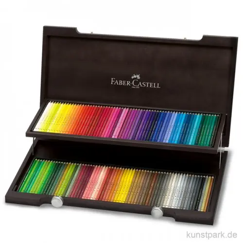 Faber-Castell POLYCHROMOS, 120 Stifte im Holzkoffer Bestpreis