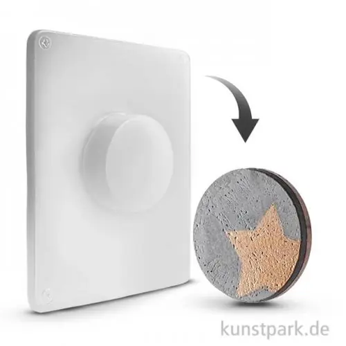 Top-Qualität Gießform - Kreis - Motivgröße 5,5 x 1,7 cm