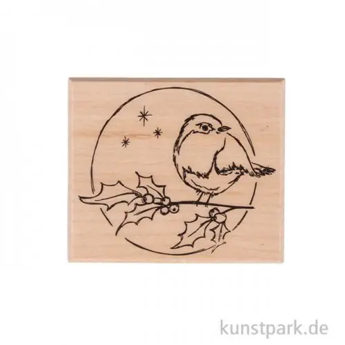 Butterer Stempel - Robin Vögelchen, 6 x 7 cm Jetzt Kaufen