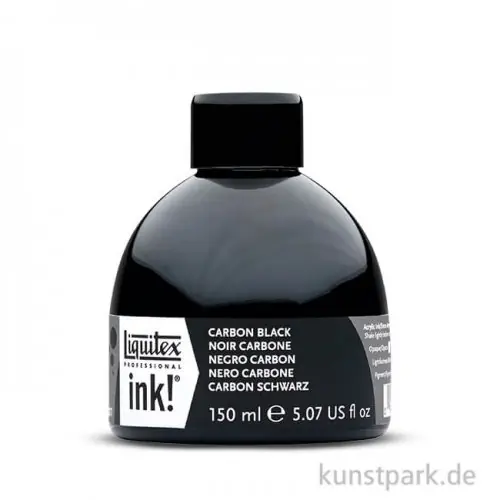 Liquitex Professional ACRYLIC INK Karbonschwarz, 150 ml Geprüft