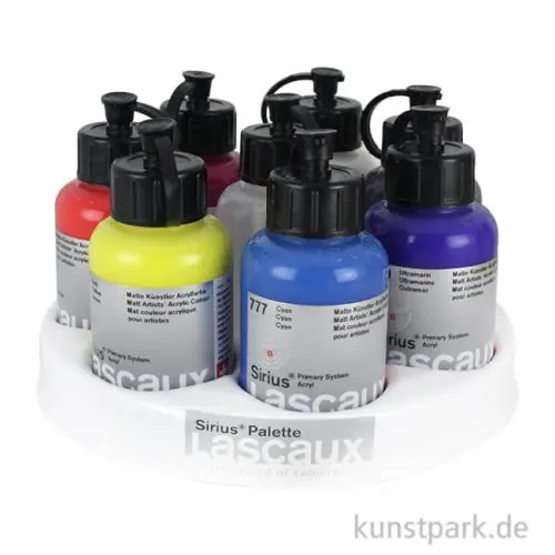 Lascaux SIRIUS Acryl-Set mit 7 x 30 ml Fläschchen Online Kaufen