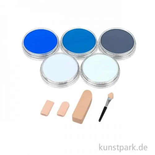 PanPastel Starter Set - 5 x 9 ml blaue Farbtöne Beliebt