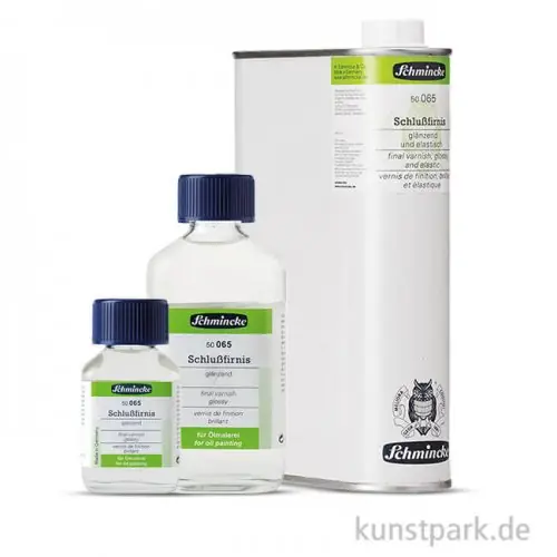 Preis Gesenkt Schmincke Schlussfirnis glänzend für Öl
