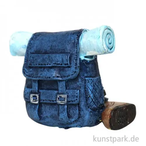 Top-Angebot Miniatur Wanderrucksack, Blau, 4,5 cm