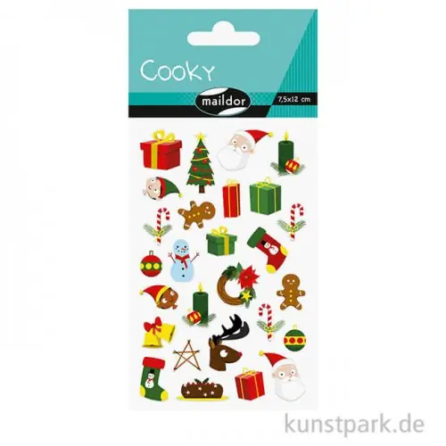 Maildor Cooky Sticker - Weihnachten Traditionell Jetzt Bestellen