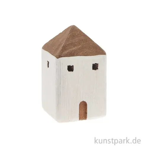 Holzdeko Haus 2 Maritim, 5 x 5 x 8,5 cm Geld-Zurück-Garantie