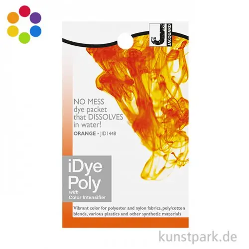 Jacquard iDye Poly - Textilfarbe für Polyester, 14g Top-Angebot