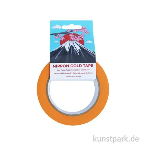 Nippon Gold Rice Paper Tape, 38 mm, 50 Meter Rolle Saisonangebot