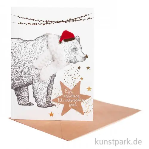 Aktuell Good old friends - Schalkarte, Bär