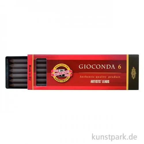 Koh-I-Noor Ersatzminen SEPIA, 5,6 mm, 6 Stück Neue Ware