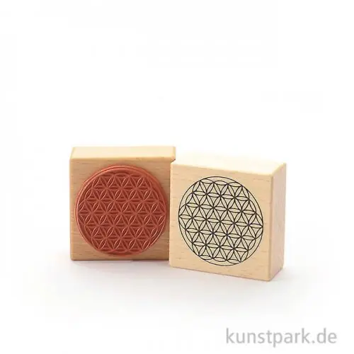 Neue Kollektion Stempel - Zirkelblume - 6x6 cm
