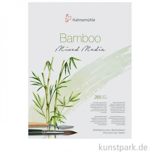Hahnemühle BAMBOO-Mixed-Media - 10 Bogen, 265g, 50 x 65 cm Rabatt