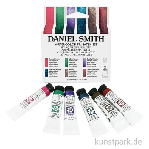 Neu Daniel Smith PrimaTek Watercolor - Mineral Intro Set, 6 x 5 ml