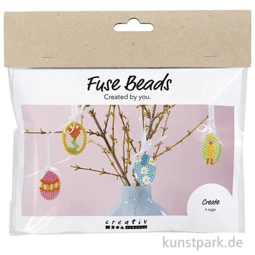 Heute Kaufen Mini Bastelset - Ostereier aus Bügelperlen