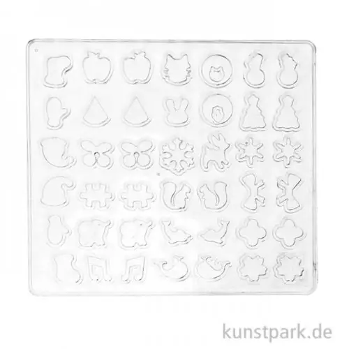 Silikon Gießform - Ear Nail, viele Motive, 13,5 x 12,5 cm Kostenloser Rückversand