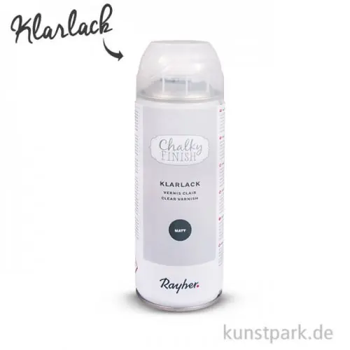 Bestpreis Chalky Finish Spray - Klarlack matt, 400 ml