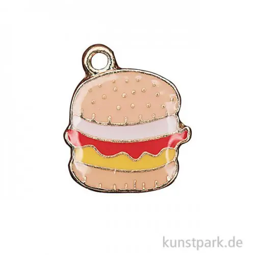 Saisonangebot Anhänger Emaille - Hamburger