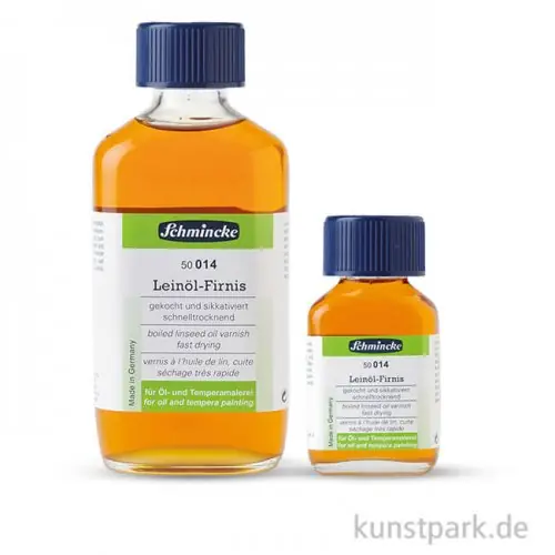 Billig Schmincke Leinöl-Firnis