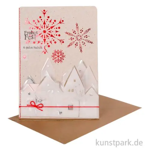 Good old friends - Winter Silhouetten Karte, Frohes Fest, Guten Rutsch Sonderaktion