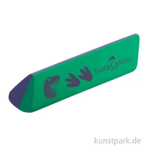 Faber-Castell Radierer, PVC & Dust-Free, Dino Heißes Angebot