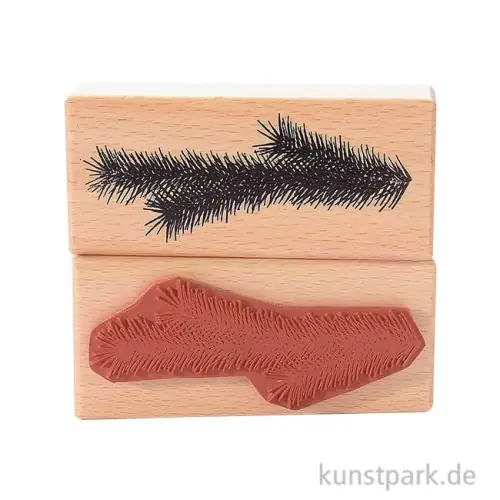 Stempel - Tannenzweig, 4 x 9 cm Jetzt Bestellen