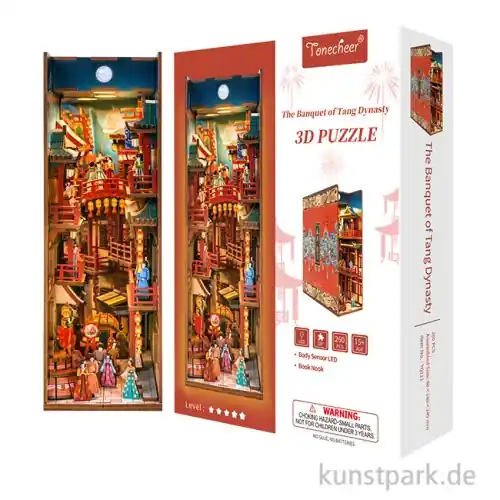 Top-Qualität TONECHEER Book Nook - The Banquet of Tang Dynasty
