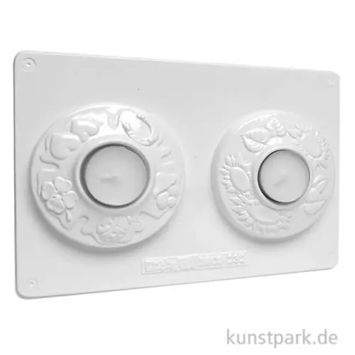 Jetzt Bestellen Gießform - Kerzenhalter, Blumen + Glück