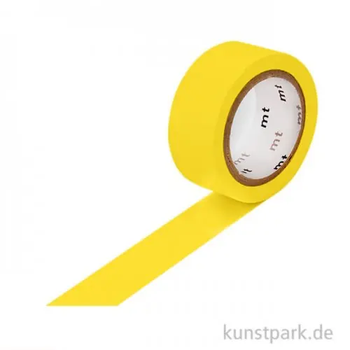 Super-Preis MT Masking Tape Matte Yellow, 15 mm, 7 m Rolle