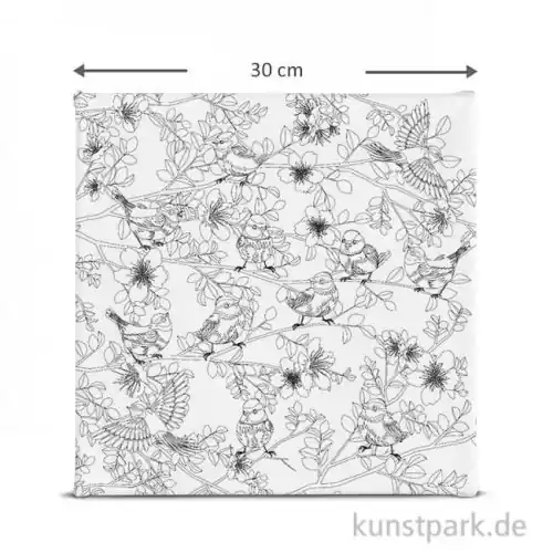 Motiv-Keilrahmen Vögelchen, 30x30 cm Angebot