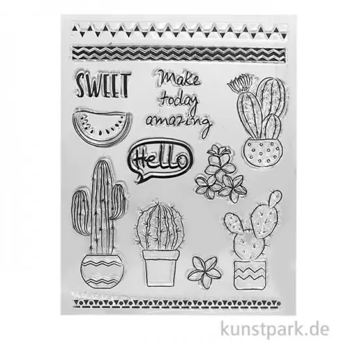 Highlight Viva Decor Clearstamp - Kaktus