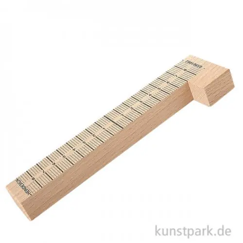 Kostenloser Versand Stempelwinkel aus Holz mit 20 cm Länge