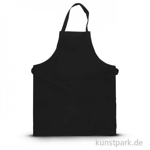 Schürze schwarz aus Baumwolle, Größe 55x70 cm Markenprodukt