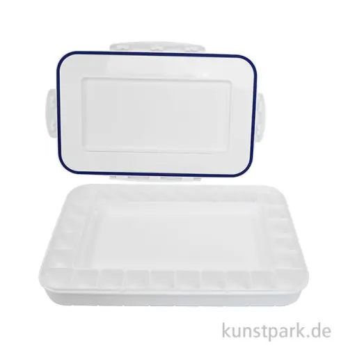 Kunststoffpalette mit Deckel, luftdicht, Farbe ablösbar, 24 x 38 cm Sonderaktion