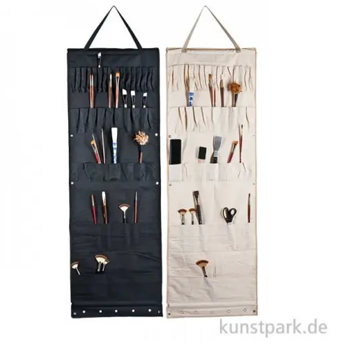 Markenprodukt Atelier-Wandhänger mit 48 Taschen, Größe etwa 50 x 148 cm