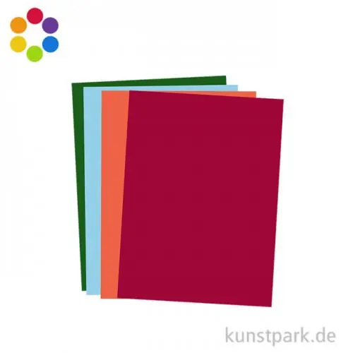 Schneller Versand Tonpapier DIN A4, 100 Blatt, 130g