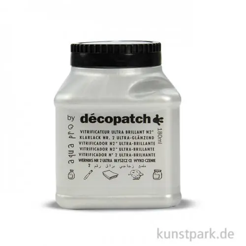 Gratis Versand DECOPATCH Klarlack ultrabrillant 180g
