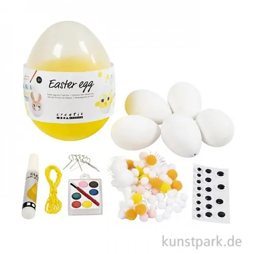 Ostereier Bastelset mit viel Zubehör Solange Der Vorrat Reicht
