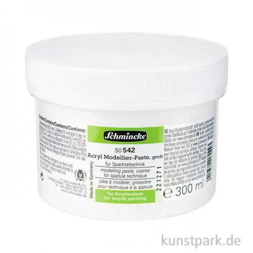 Schmincke Modellier-Paste grob 300 ml Nur Heute