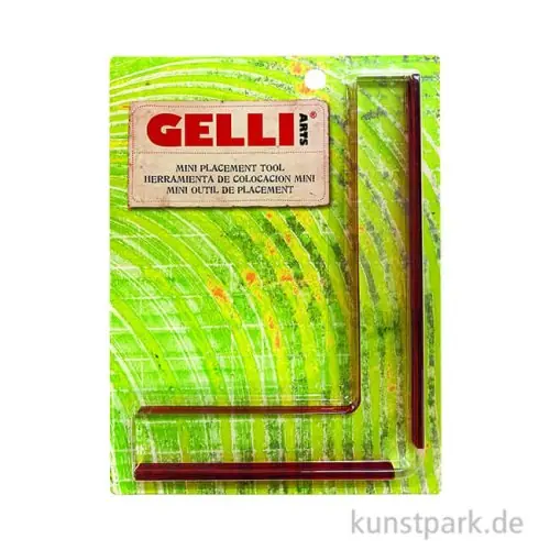 Gelli Arts - Mini Placement Tool für alle Plates Meistverkauft