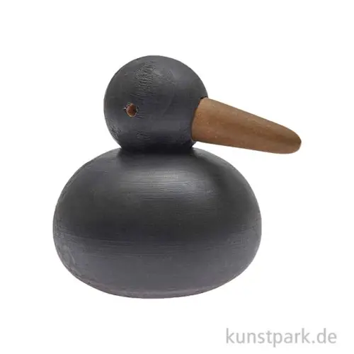 Holzdeko Möwe Sitzend, Schwarz, 10 x 10,5 cm Bestseller