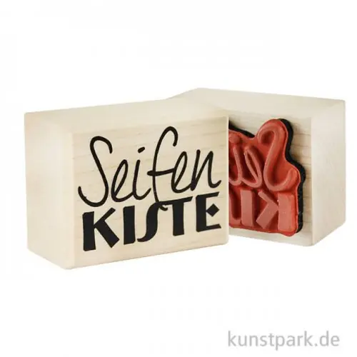 Exklusiv Butterer Stempel - Seifenkiste, 3x4 cm