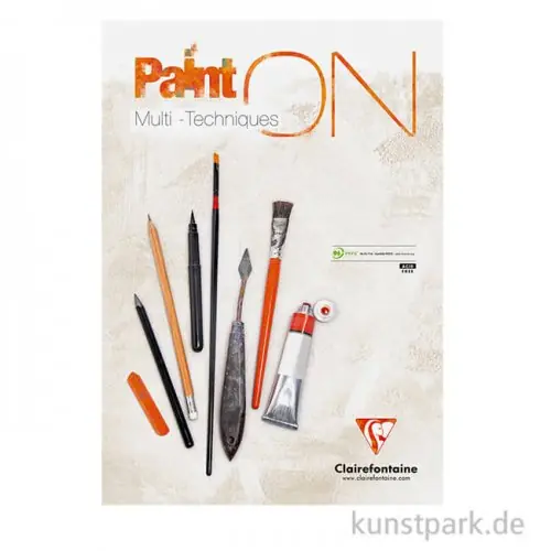 Clairefontaine Paint'ON Papier, 250 g, 20 Blatt, 50 x 65 cm Angebot