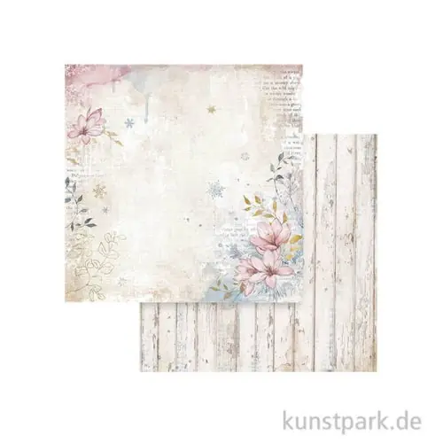 Stamperia Scrappapier - Create Happiness Dewdrops Flower, 30,5 cm Gratis Versand