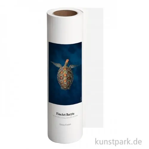 Zertifiziert Hahnemühle BARYTA FineArt Papier, 325 g/m², 12m Rolle